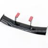New Carbon Fiber Black Car 17cm Twill Look GT Tiny Mini Rear Wing Spoiler Decoration