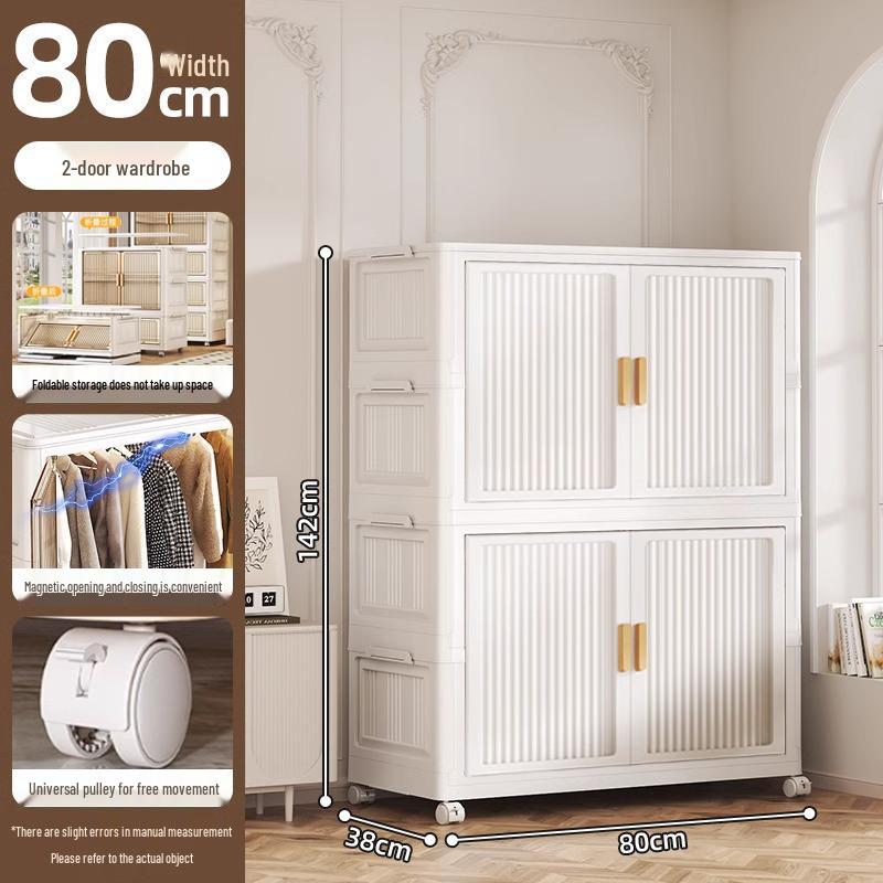 Younai Hängender Kleiderschrank für Kinder: Kleiderschrank für Babykleidung für das Schlafzimmer