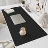 PU Leather Mouse Pads Desk Mat for Office Solid Color Computer Pad Keyboard Pads