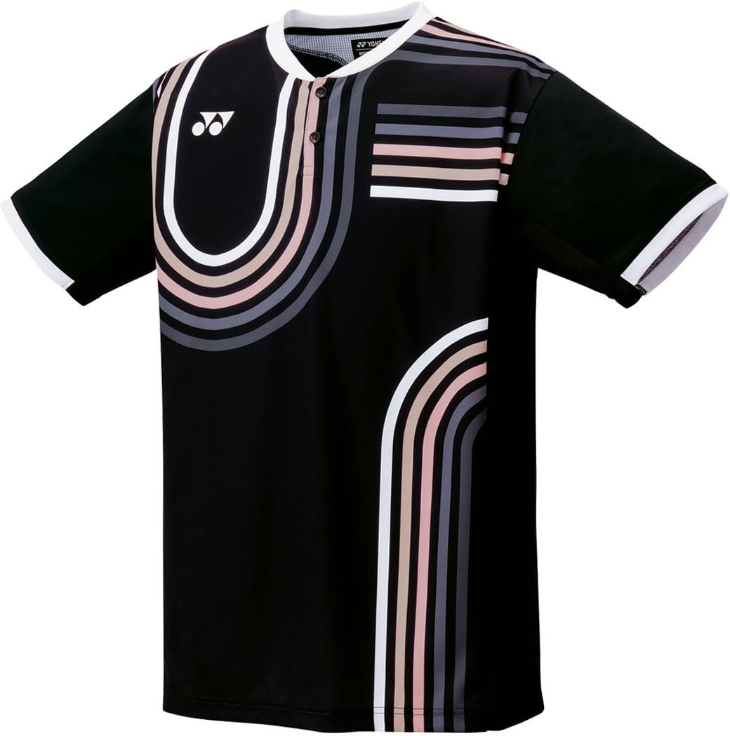 

Yonex Game Black Men s Shirt, (007)