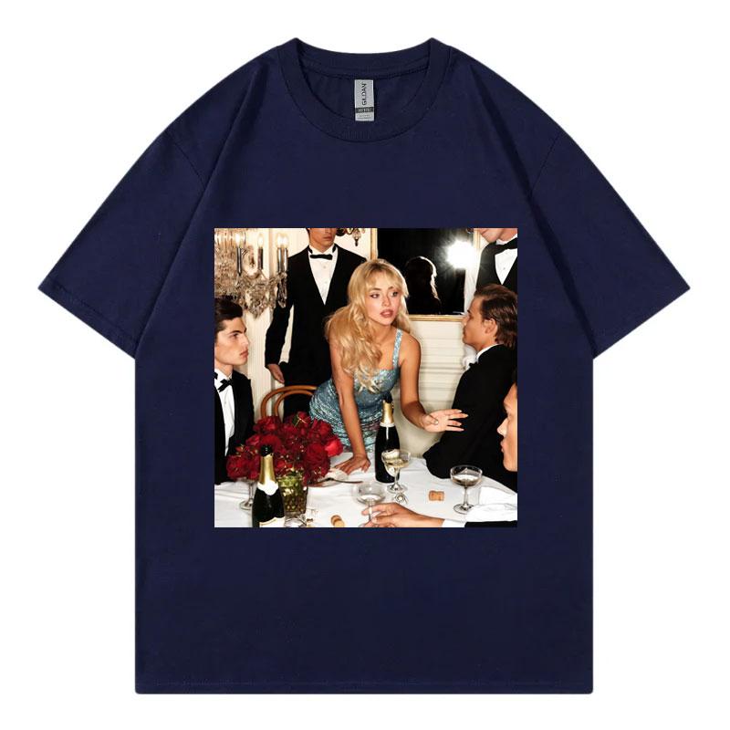 Sabrina Carpenter Mans Best Friend Album Graphic T Shirts Men Women Fashion Y2k Oversized Tshirt Summer Casual Cotton Tshirts