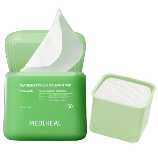 Mediheal Derma Toner Pad 7 Types (Main 100 Sheets / Refill 100 Sheets) (20 Options)
