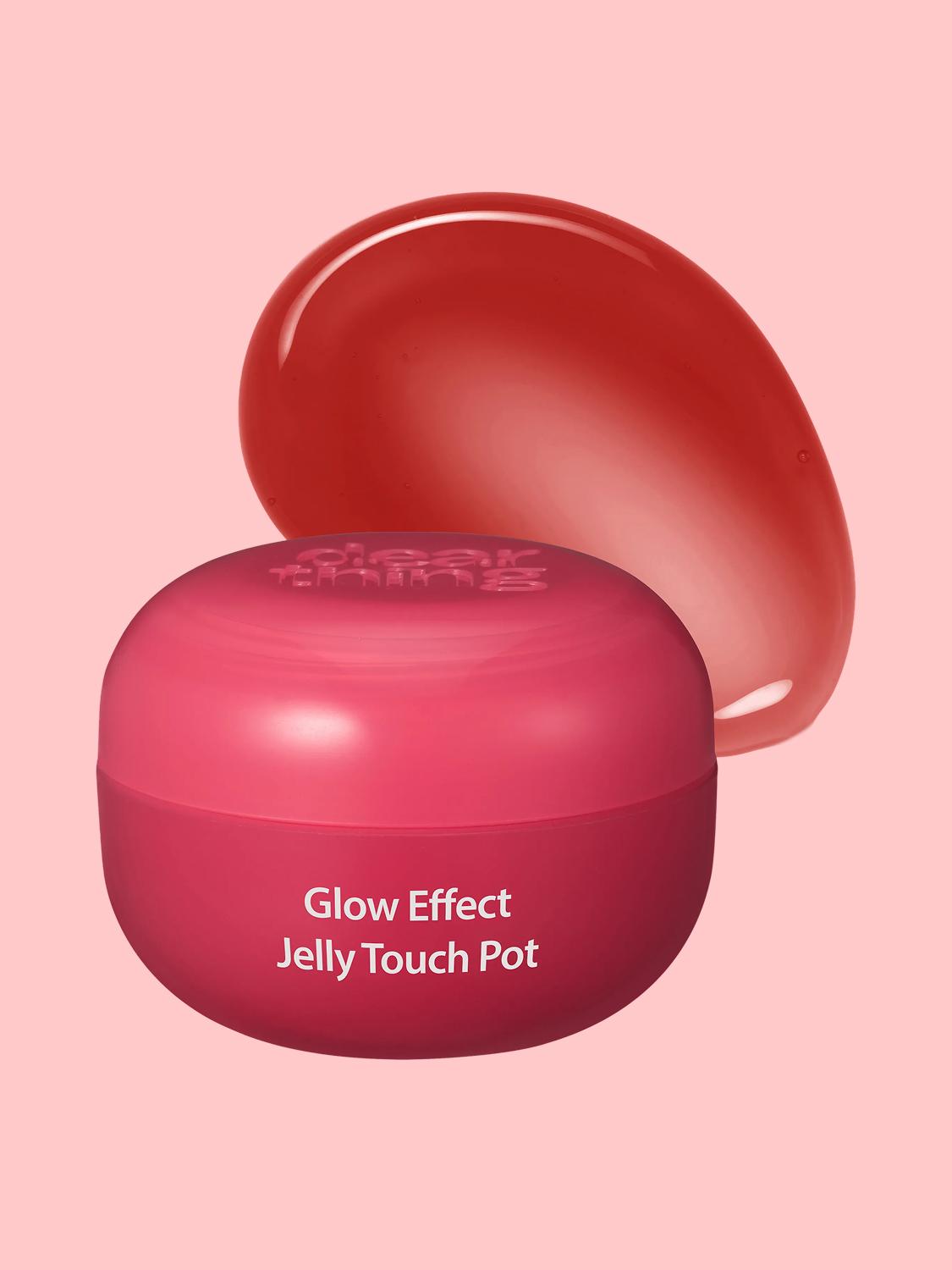 Milk Touch Dear Thing Glow Effect Jelly Touch Pot - 04 Cherry Drop Lip Tint 1ea