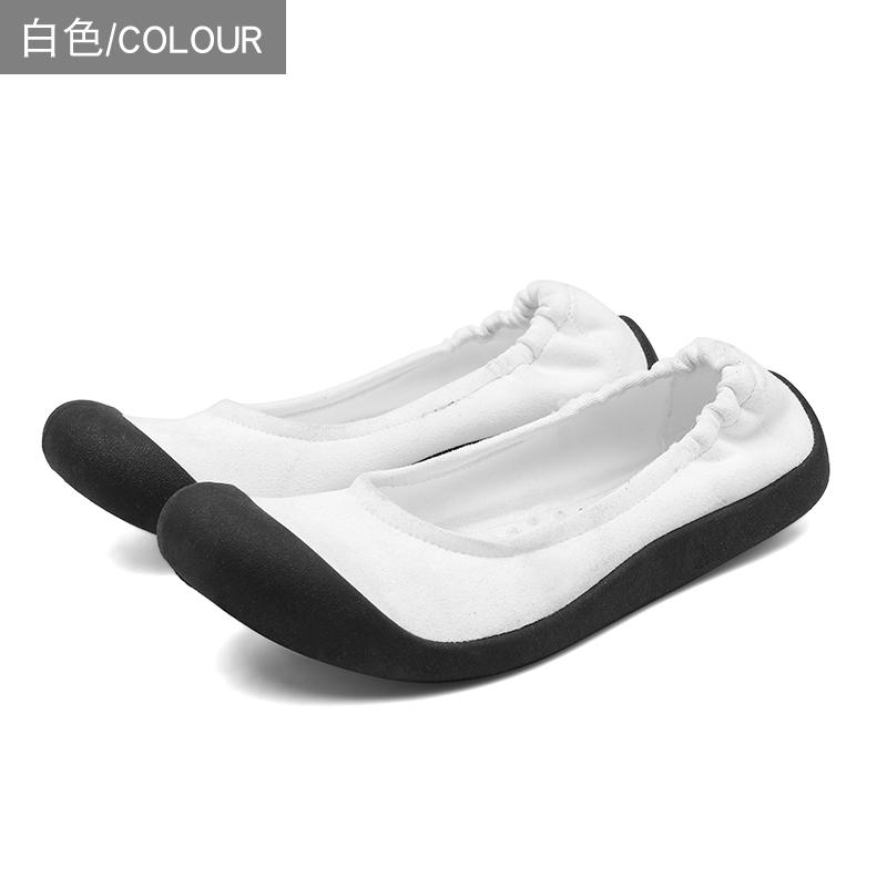 Cloth shoes yoga shoes jumping exercise silent single shoes gym casual soft-soled dance shoes 35
