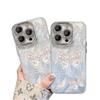 Gradient Blue Butterfly iPhone 13 Pro Lens Film & Women's Case for iPhone 12-X, 15, & 16