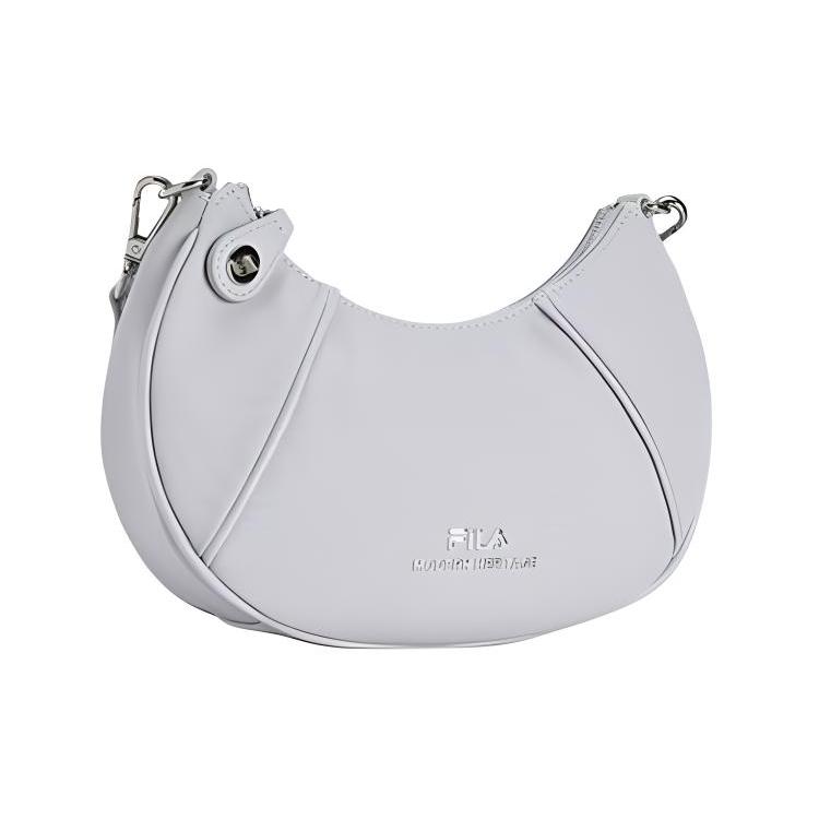 New FILA Fabric Crossbody Bag, Shoulder Bag Mini Women's Light Medium Gray F13W421164FGY