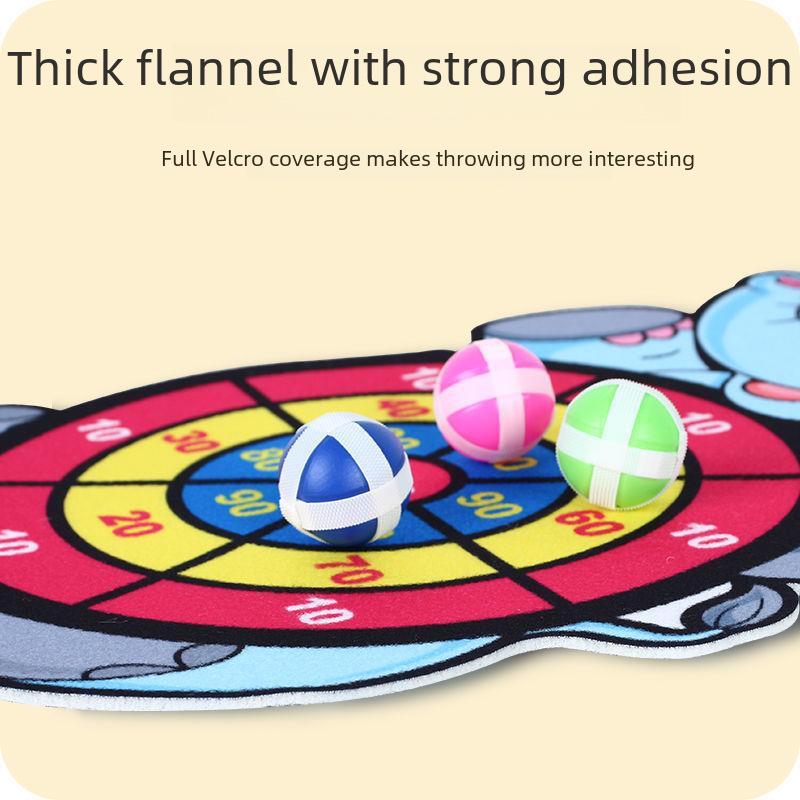 Kids' Indoor/Outdoor Sticky Ball Throw Target for Parent-Child Play