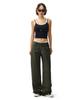 Deketeuumeon Signature Low Rise Wide Jeans Dcwpt004Khaki