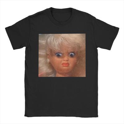 Unisex Disgusting Doll Face Meme T Shirts Cotton Clothes Awesome Short Sleeve Crewneck Tees Plus Size TShirts