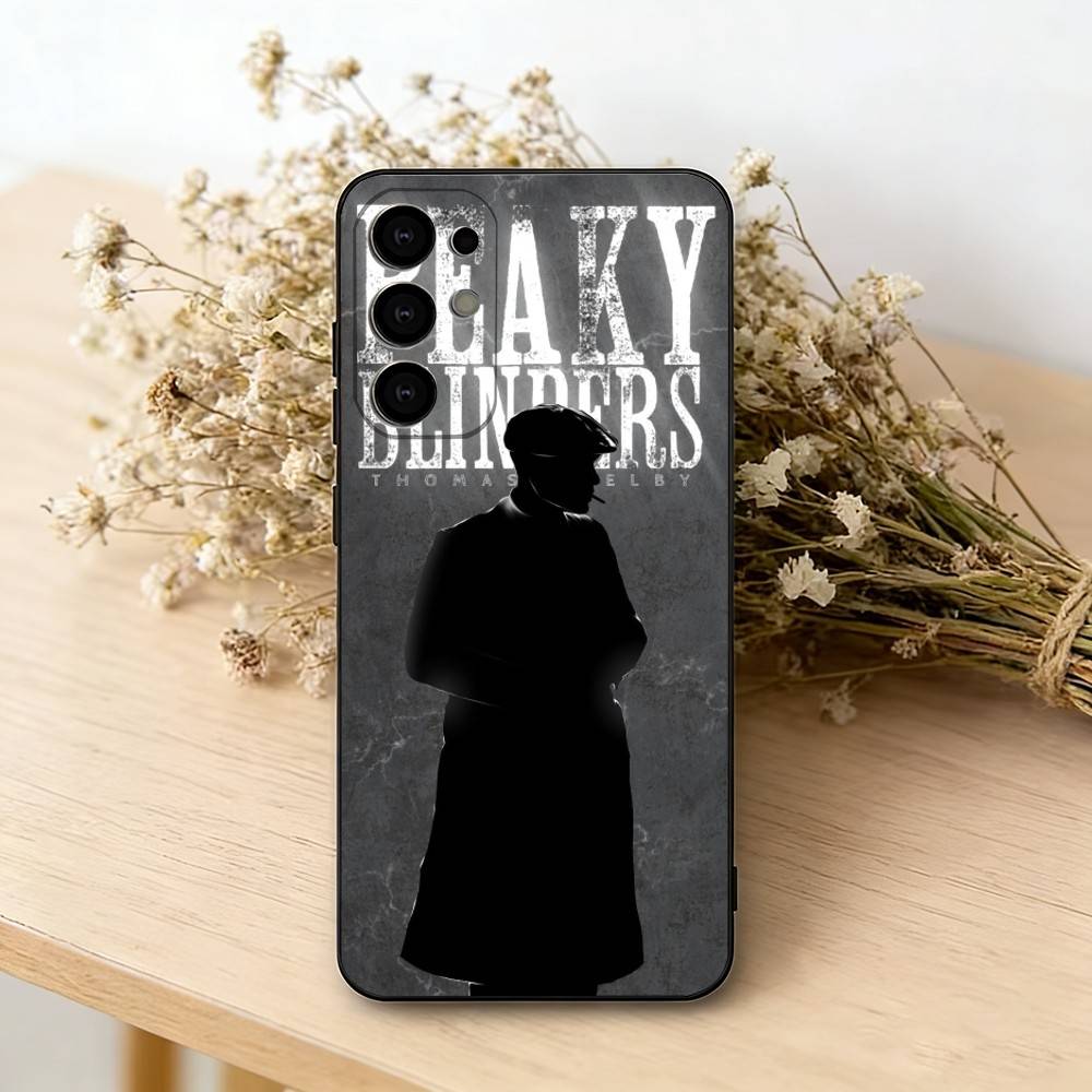 Peaky Blinders tommy shelby Phone Case For Samsung S25,S24,S21,S22,S23,S30,Ultra,S20,Plus,Fe,Lite,Note,10,Black Cover
