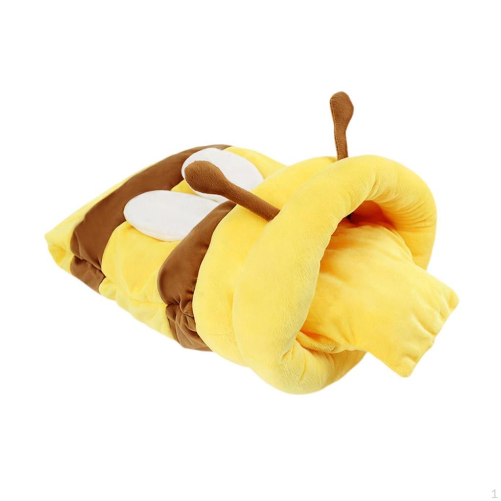 Honey Pot Bed Cozy Comfortable Warm House Pet for Small Cats Soft and Thick, Nest,