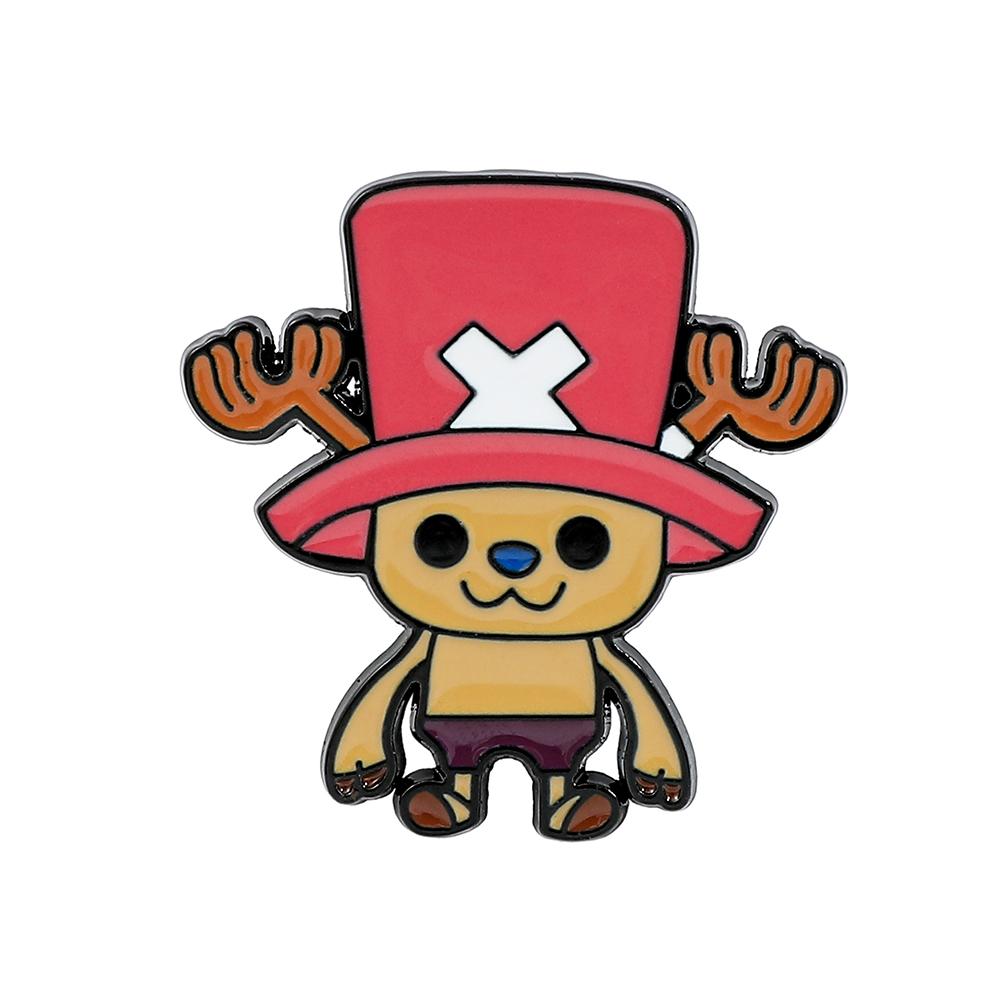 Anime ONE PIECE Roronoa Zoro Brooch Enamel Pin - Creative Hot Blooded Metal Badge for Backpack And Clothing Accessories