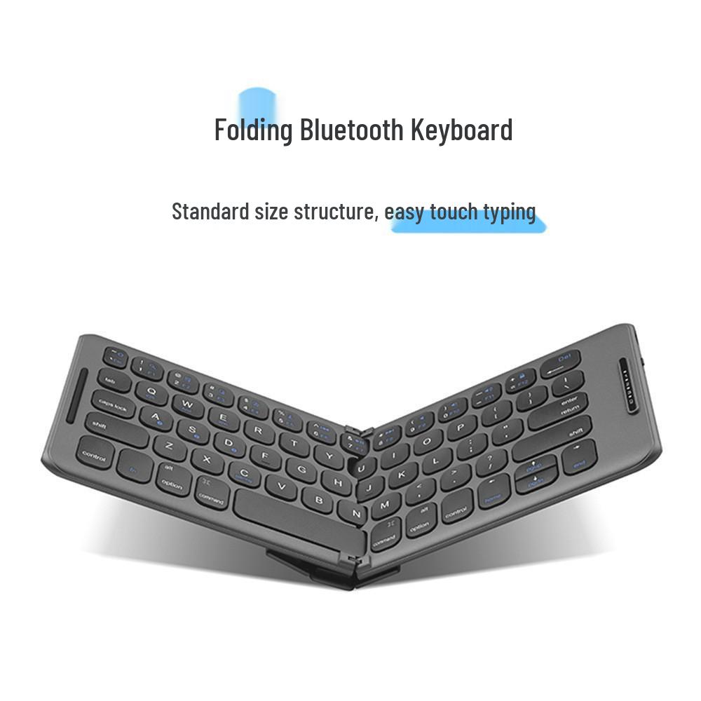B088 Ultra-Thin Foldable Bluetooth Keyboard for Phones, Tablets, and Laptops