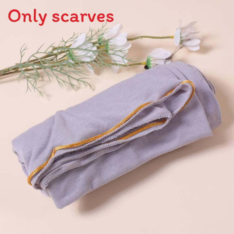 Modern Fashion Women Men Cotton Nylon Wrap Scarf Shawl Accessories For Spring Summer Autumn Winter серый