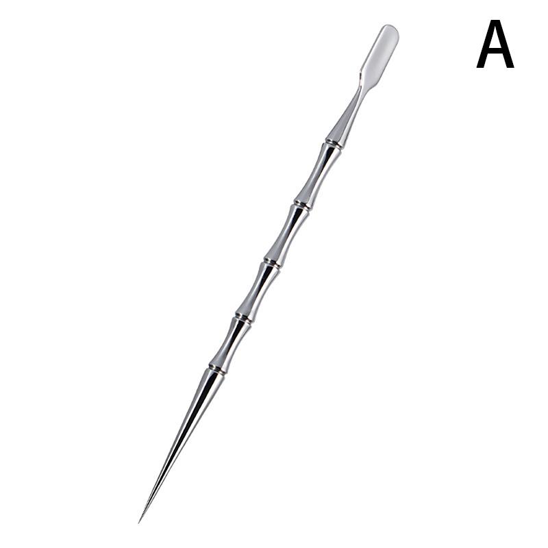 1/2pc/setDouble Head Stainless Steel Professional Blackhead Remover Tool Blemish Extractor Tool Pimple Comedone Removal For Face
