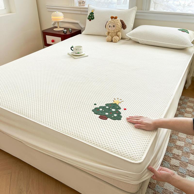 Padded Mattress, Padded Mattress, Thickened Waterproof Simmons Mattress, Protective Bedspread, Children's Cartoon Student Dormitory Single Double