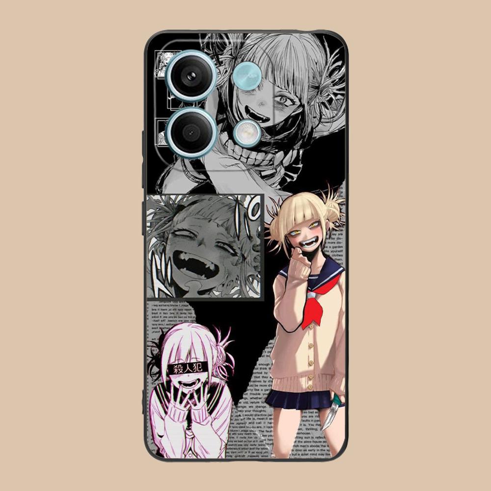 Hero Academia Himiko Toga Phone Case for POCO M6 M5 M4 M3 X7 X6 X5 X4 X3 F6 F5 F4 Pro GT 5G Colour Printing Luxury Pretty Cover