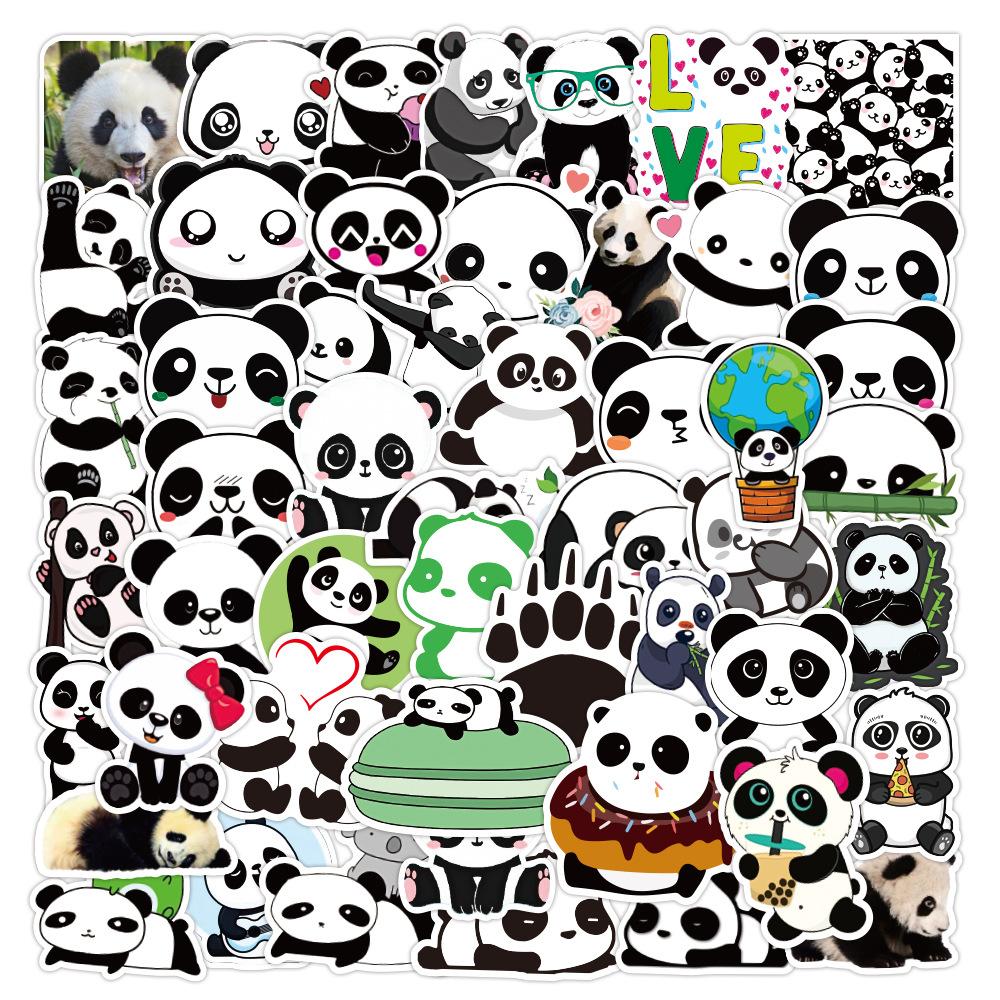 50Pcs Cute Animal Graffiti Stickers Kids Toy Fridge Phone Case Wall Room Cartoon Diy Aesthetic Vinyl Decor Children Girls