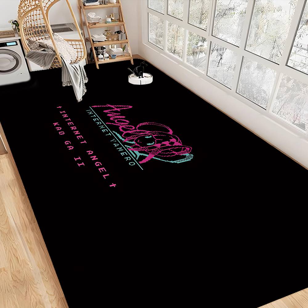 NEEDY GIRL OVERDOSE Floor Mat Kids Room Bedroom Decoration Balcony Anti-Slip Doormat Living Room Welcome Rug