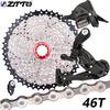 ZTTO MTB 9 Speed Set 1X9 Shifter Rear Derailleur 9V 50T Cassette K7 Sprocket Parts For m370 m430 m590 DEORE Single Crank System