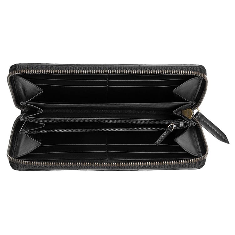 GUCCI GG Marmont Artificial Leather Wallet Women's Black 443123-DTD1T-1000