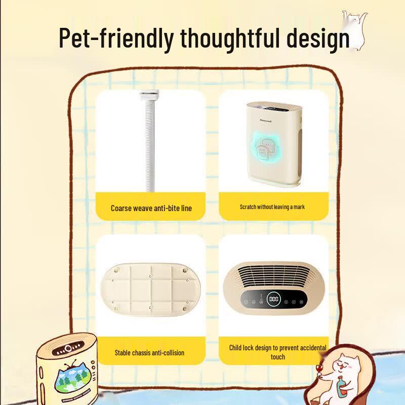 Honeywell H-Cat Upgraded Pet Air Purifier CN plug (adapter included)