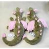 55cm  Geschenk Matcha Drache Und Lila Drache Schlüsselanhänger Plüschtier Niedlicher Und Beruhigender Begleiter Plüschtier Feiertagsgeschenke S Ss