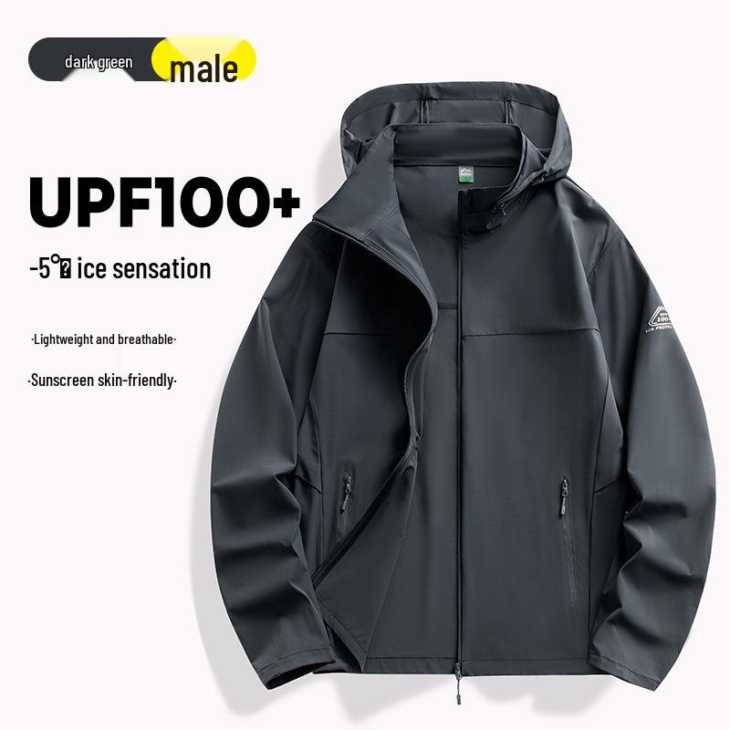 UV Protection Jacket: Breathable Sun-Proof Clothing for Outdoors, Beach, and Sports XXL