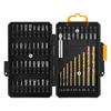 Heavy Duty Alloy Hexagonal Screwdriver Set Universal Multiple Bits Nonslip Design Compact Carrying Case for Maintenance