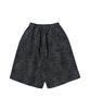 CARGOBROS Leopard Pattern Bermuda Shorts (Black)