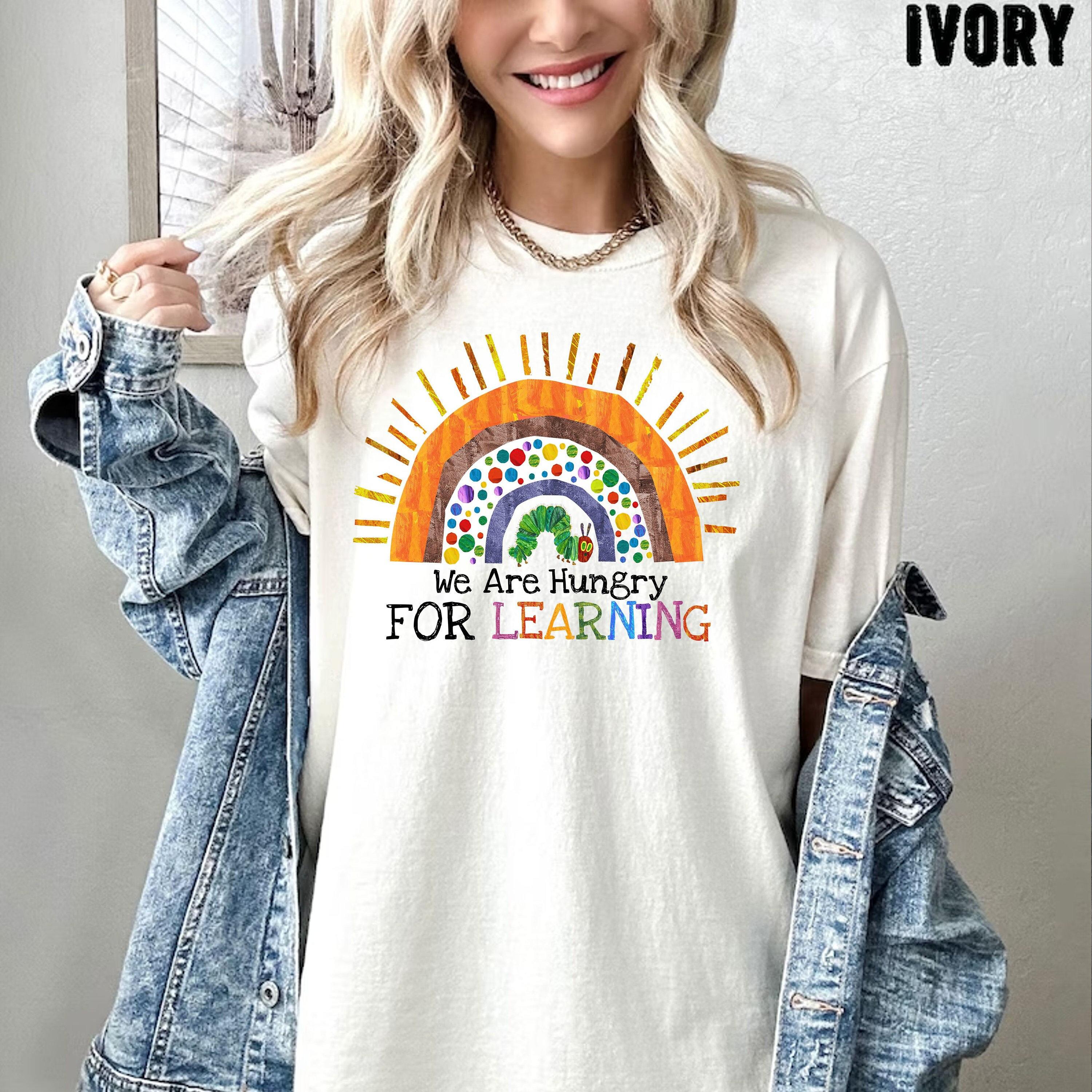 We Are Learning Student Teacher Shirt Women T Shirts Cotton Tops S