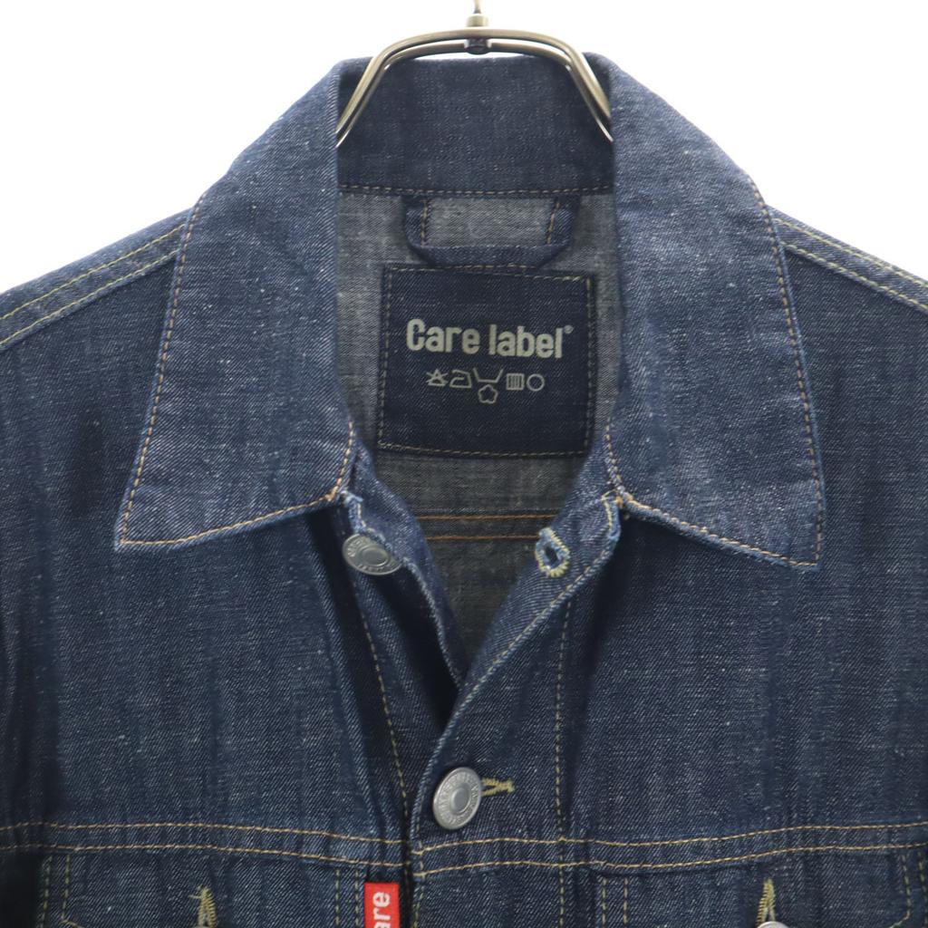 CARE LABEL made in Italy Denim Jacket XS Indigo Denim jacket trucker Men's Used
