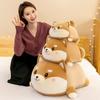New Round Ball Shiba Inu Doll Cute Puppy Plush Toy Creative Wide Body Throw Pillow Children's Doll