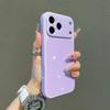Seconds change 17 for iPhone16 brightening crystal lens glass 15 mobile phone case 14 Apple 13 anti-drop protective case
