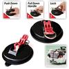 High Strength Suction Cup Utility Hooks for Camping Attachments Home Use Additional Space Holds Firmly on Glass Surfaces