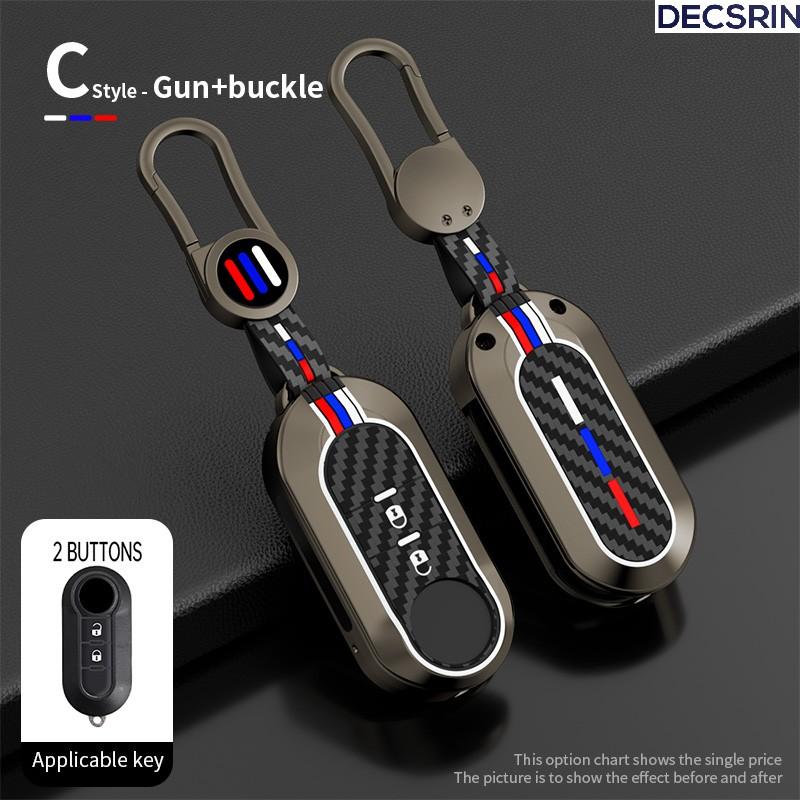2/3 Buttons Car Flip Remote Key Case Cover Shell Fob For Fiat Ducato 500 500L Panda Grande Punto Lancia Musa Car Accessories