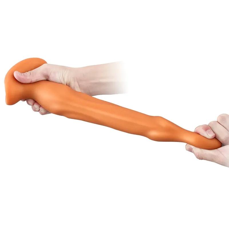 Huge Dildo Anal Plug Anal Dilation S-L Sex Toys Prostate Massage for Men Butt G-point Stimulation Anal Penetration Two Colors 18