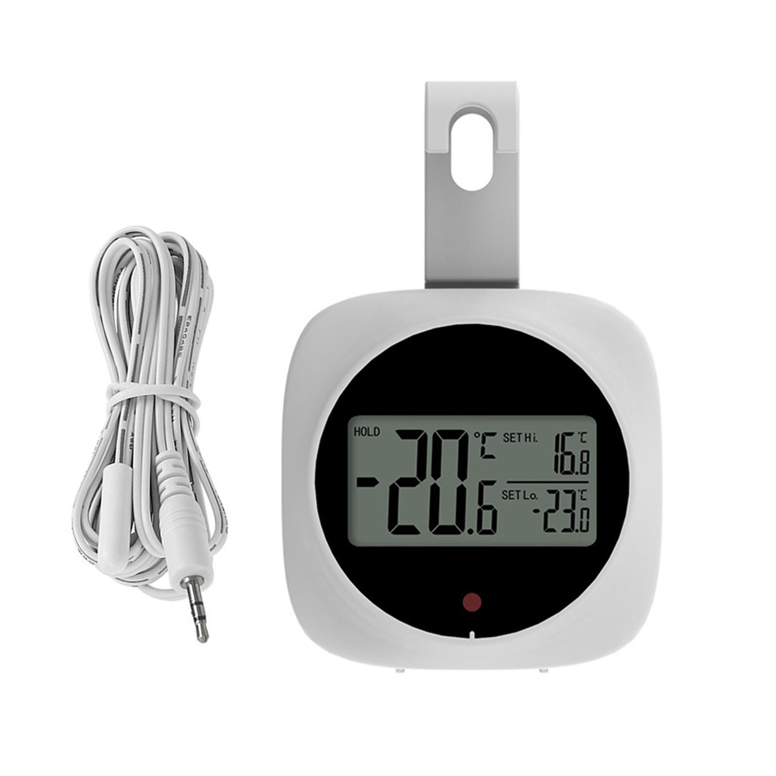Miniature Digital Fridge Temperature Gauge With Magnetic Mount For Household Refrigeration Unit 1