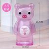 Creative Little Bear Piggy Bank Transparent Coin Paper Money Saving Box Cute Safe Deposit Box Kids Holiday Gift Desktop Decor
