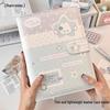 Cute Rabbit Leather Card Holder – Stylish Thin Design, Ideal as a Student Gift. Loose-Leaf Card Storage Album in Stock.