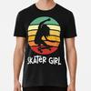 Skater Girl Vintage Skateboarder Size S To 5XL Made In the USA T-Shirt