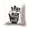Nordic Style Ins Illustration Graffiti Polyester Pillowcase Car Decoration Home Printed Waist Rest Pillowcase