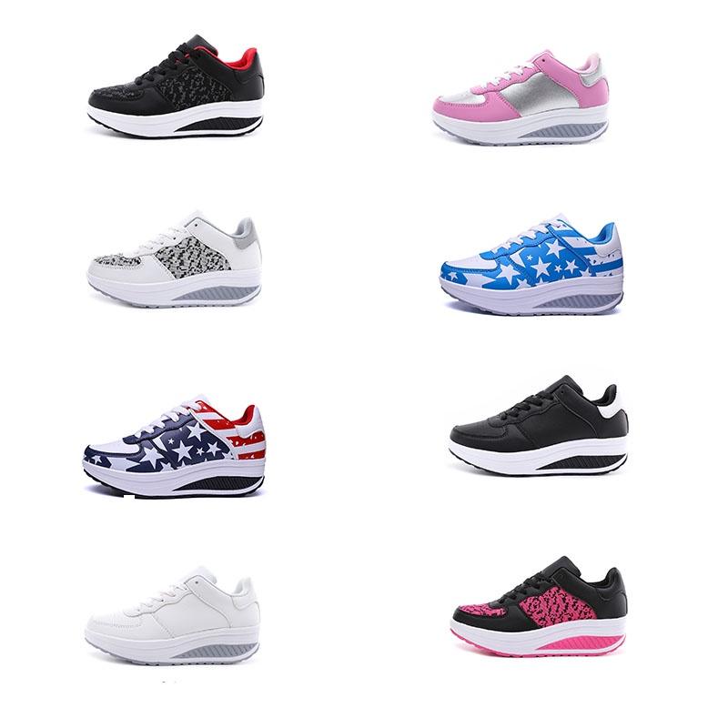 Elegant Casual Fashion Womens Running Sneakers With Premium Leather And Timeless Design