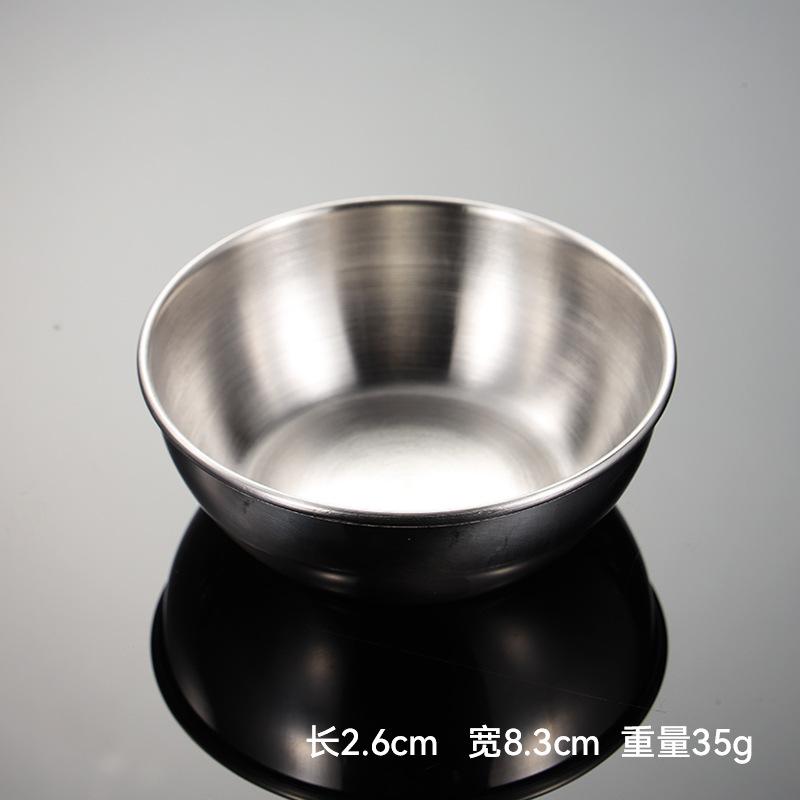 

Круглодонное блюдо из нержавеющей стали с титановым покрытием. Многофункциональная цветная емкость для приправ с титановым покрытием. Контейнер для ресторана.