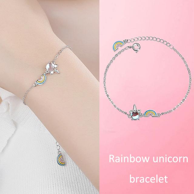 Kobieta Bransoletka Srebro Próby 925 Bransoletka Serce Drzewo Życia Łańcuszek Bransoletki dla Kobiet Drobna Srebrna Biżuteria Prezent do Tworzenia