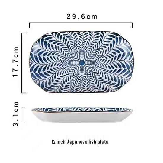 Microwaveable Japanese Ceramic Rice and Soup Bowl Set