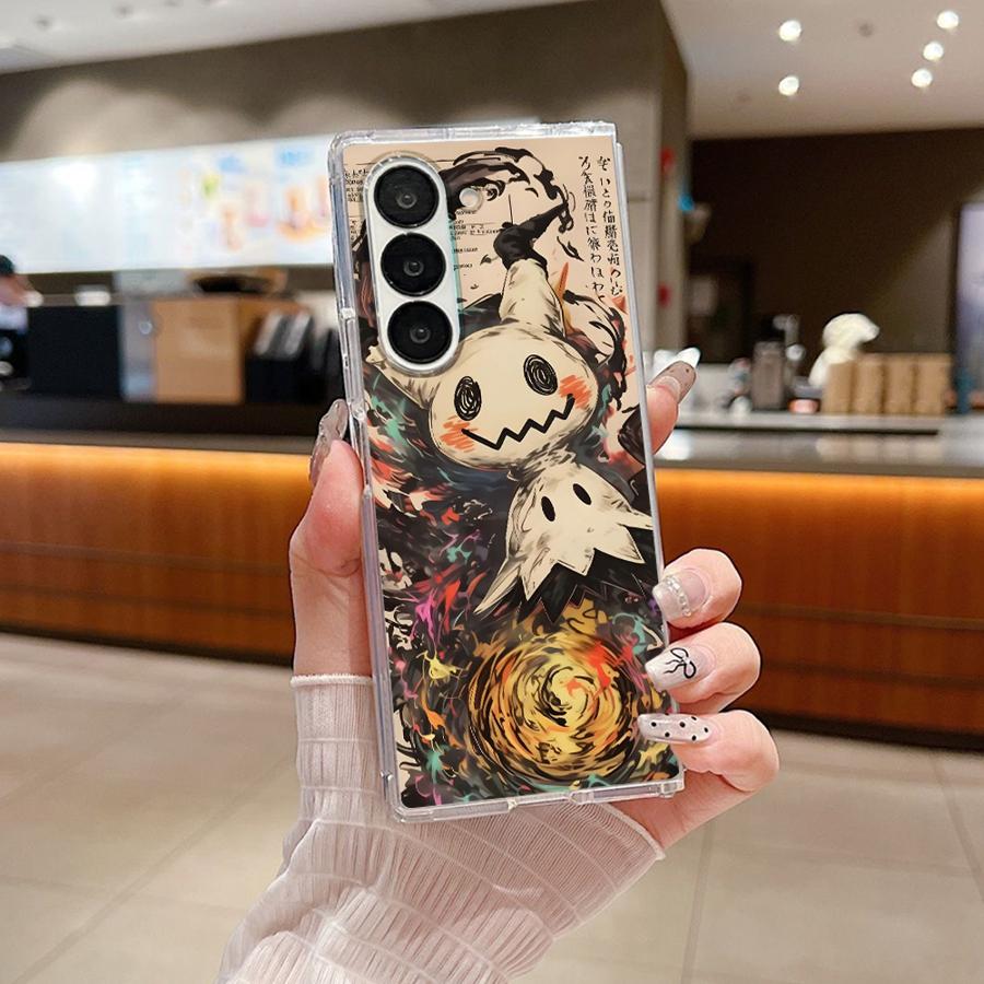 

Case for Samsung Galaxy ZFold7 ZFold5 ZFold4 Z Fold 7 6 5 4 3 ZFold6 ZFold3 Transparent Soft Phone Cover Gengar Pokemon Cool Galaxy Z Fold4