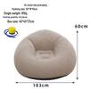Inflatable Lounger Reclining Chair – Perfect for Home, Balcony, or Leisure Naps.