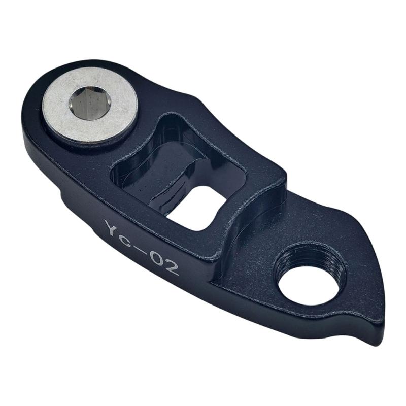

Bicycles Extended Derailleur Hanger Aluminum Alloy Quick Install Design Enhances Shifting Stability Universal Design 1