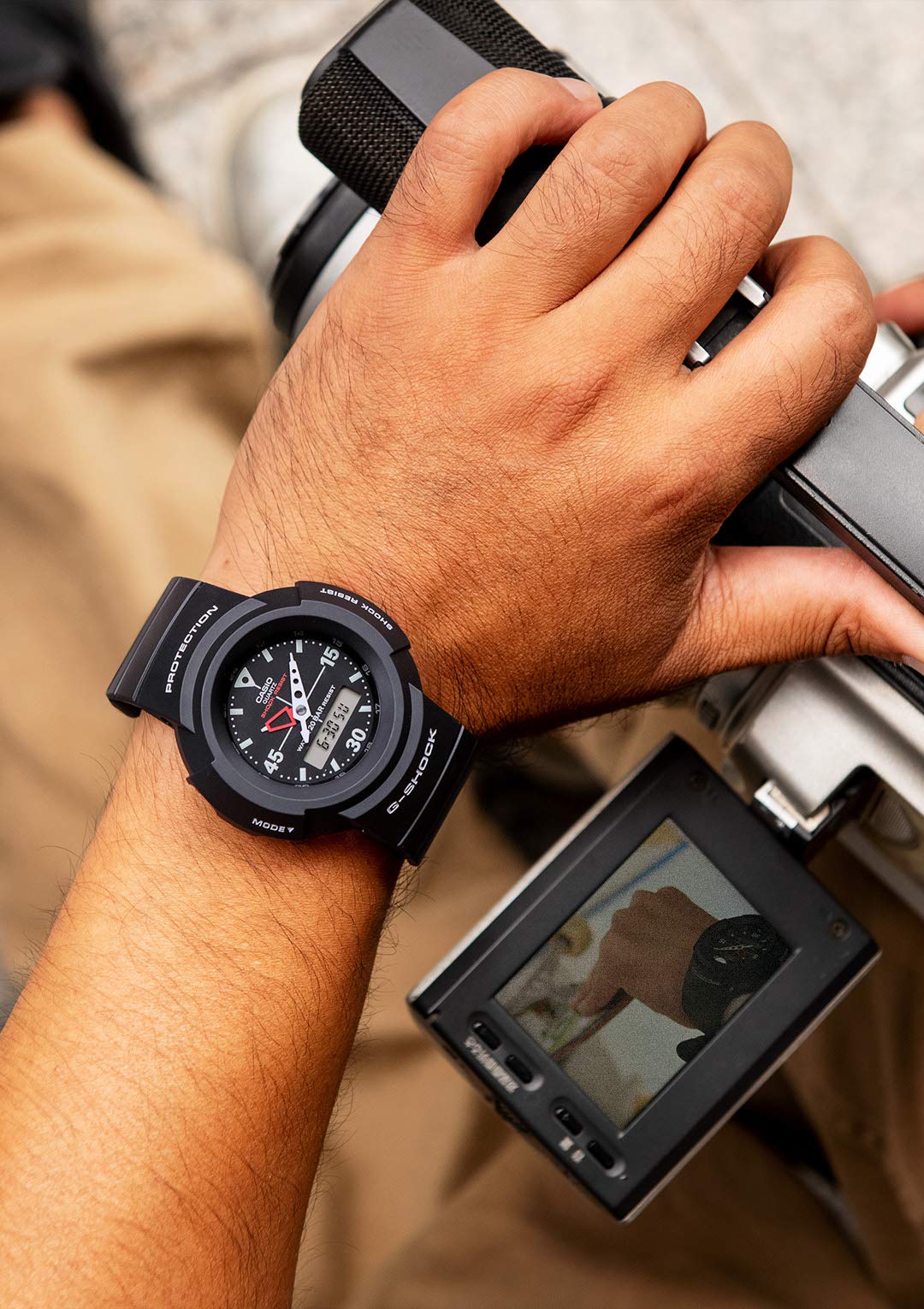 Купити Casio G-Shock AW-500E-1EJF Чорний Аналоговий Цифровий за